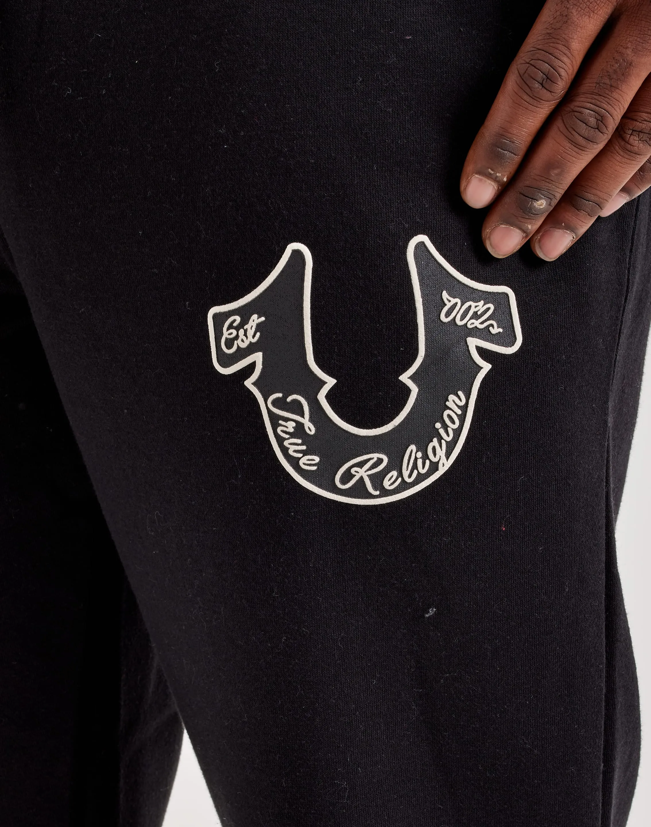 True Religion Fleece Joggers Lake Glow Gentle Power