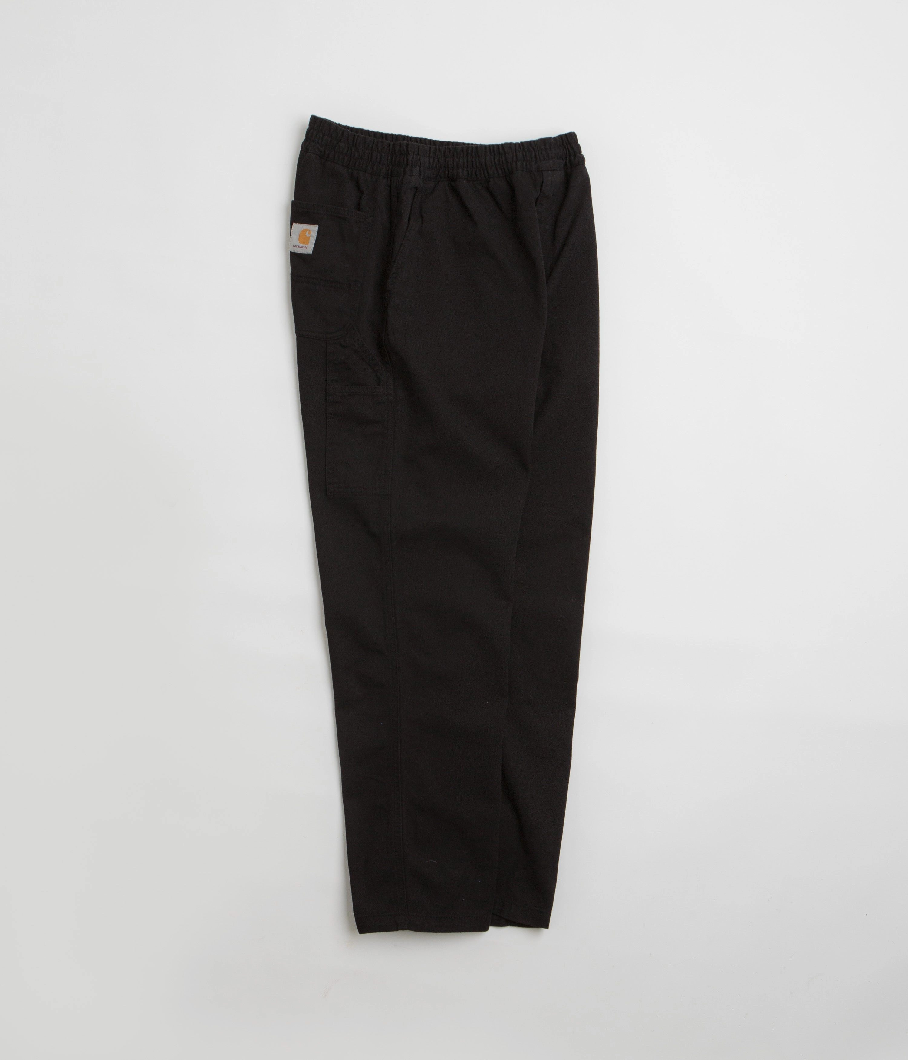 Carhartt Flint Pants - Dyed Black Barrel Waist