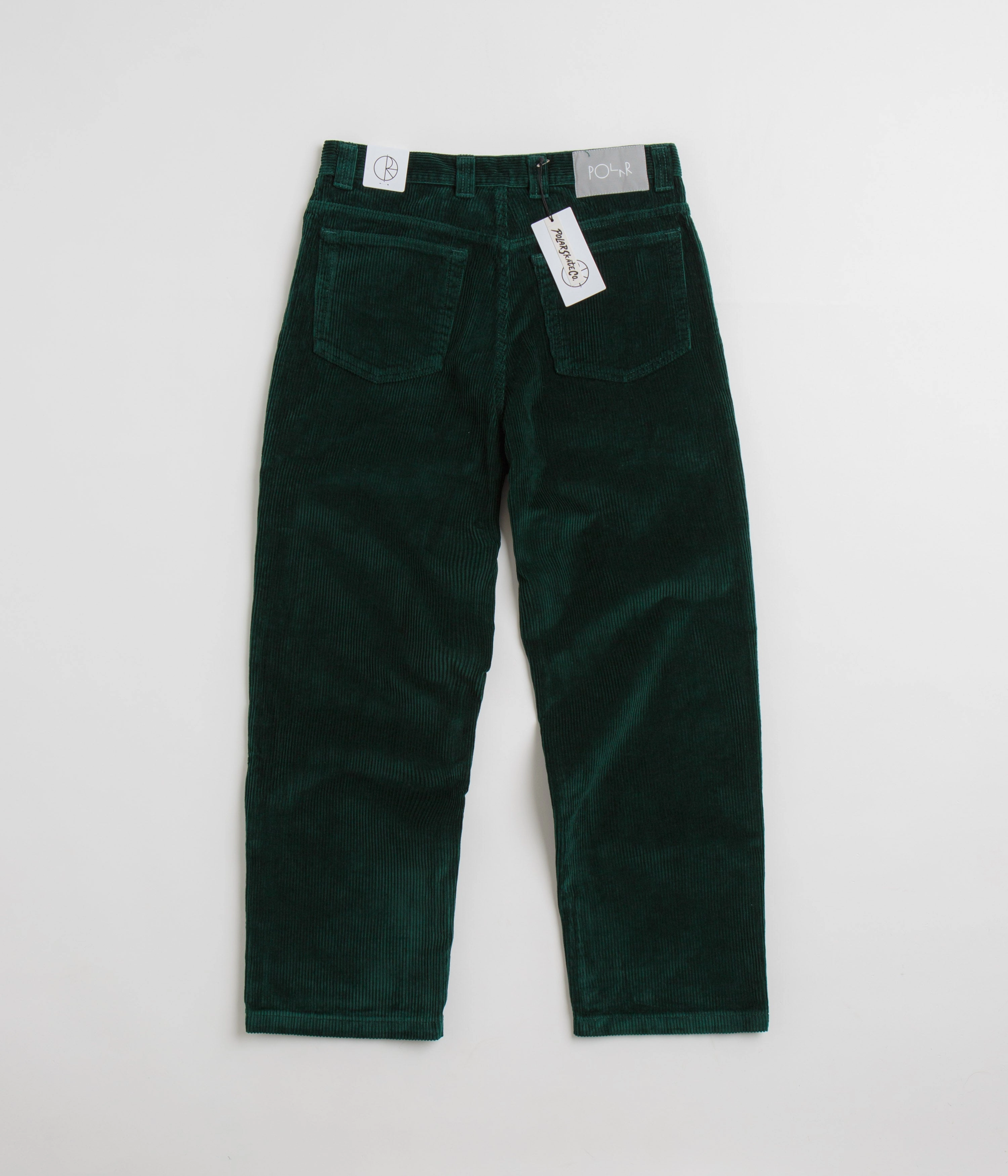 Quick Release Buckle Classic Cut Polar 93 Cord Trousers - Dark Emerald
