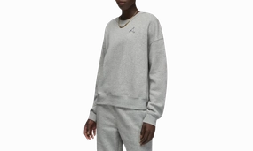 Family Style Brooklyn Fleece Sweatshirt Womens Style : Dq4462 "HEATHER GREY"