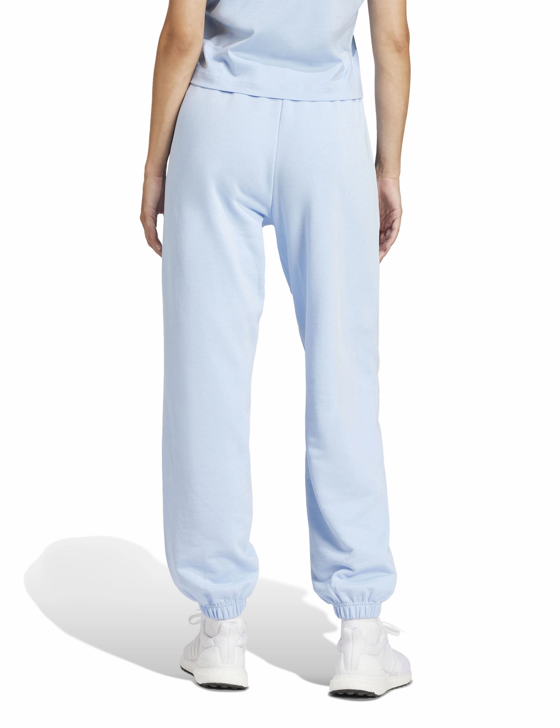 ALL SZN French Terry Loose Joggers - Glow Blue SeamlessLegOpenings RelaxedFit