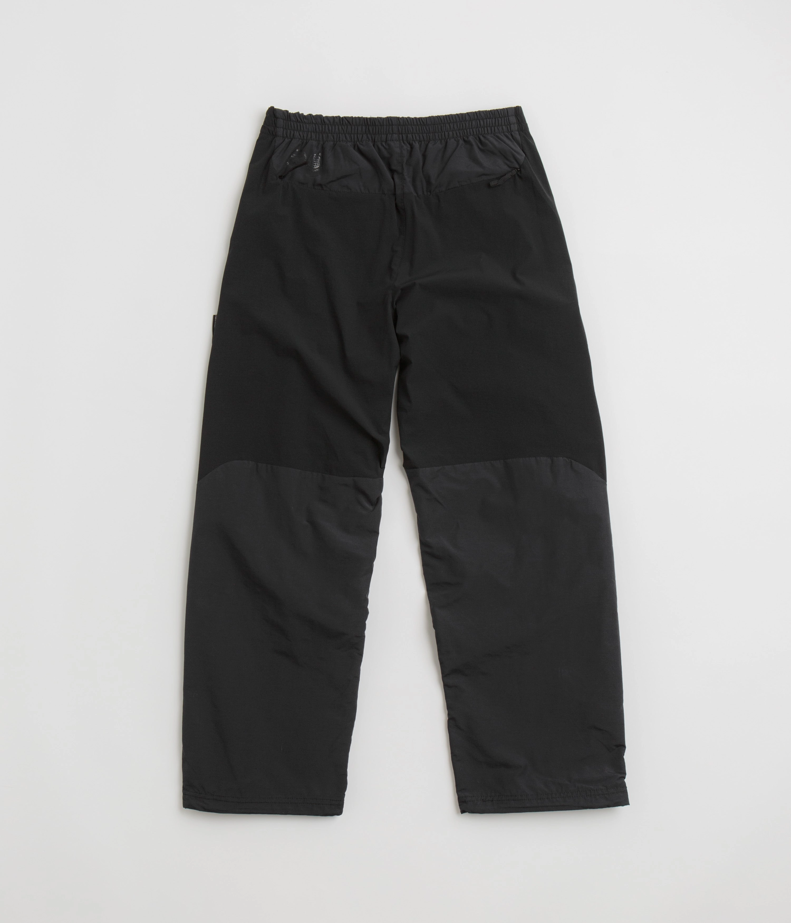 Classic Cut Stretch Fit Purple Mountain Observatory Blocked Terrain Pants - Black