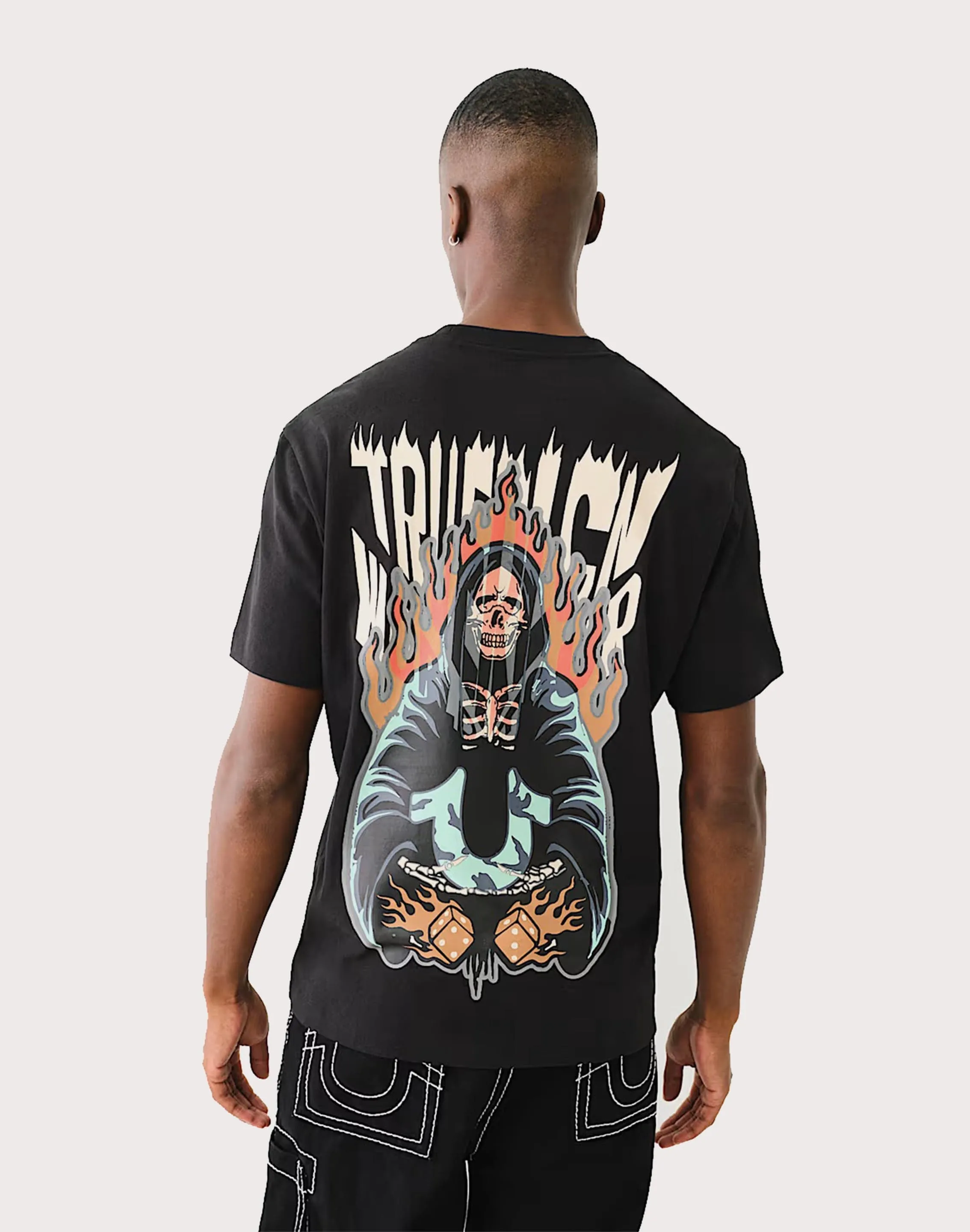 Jewel tone True Religion Reaper Tee