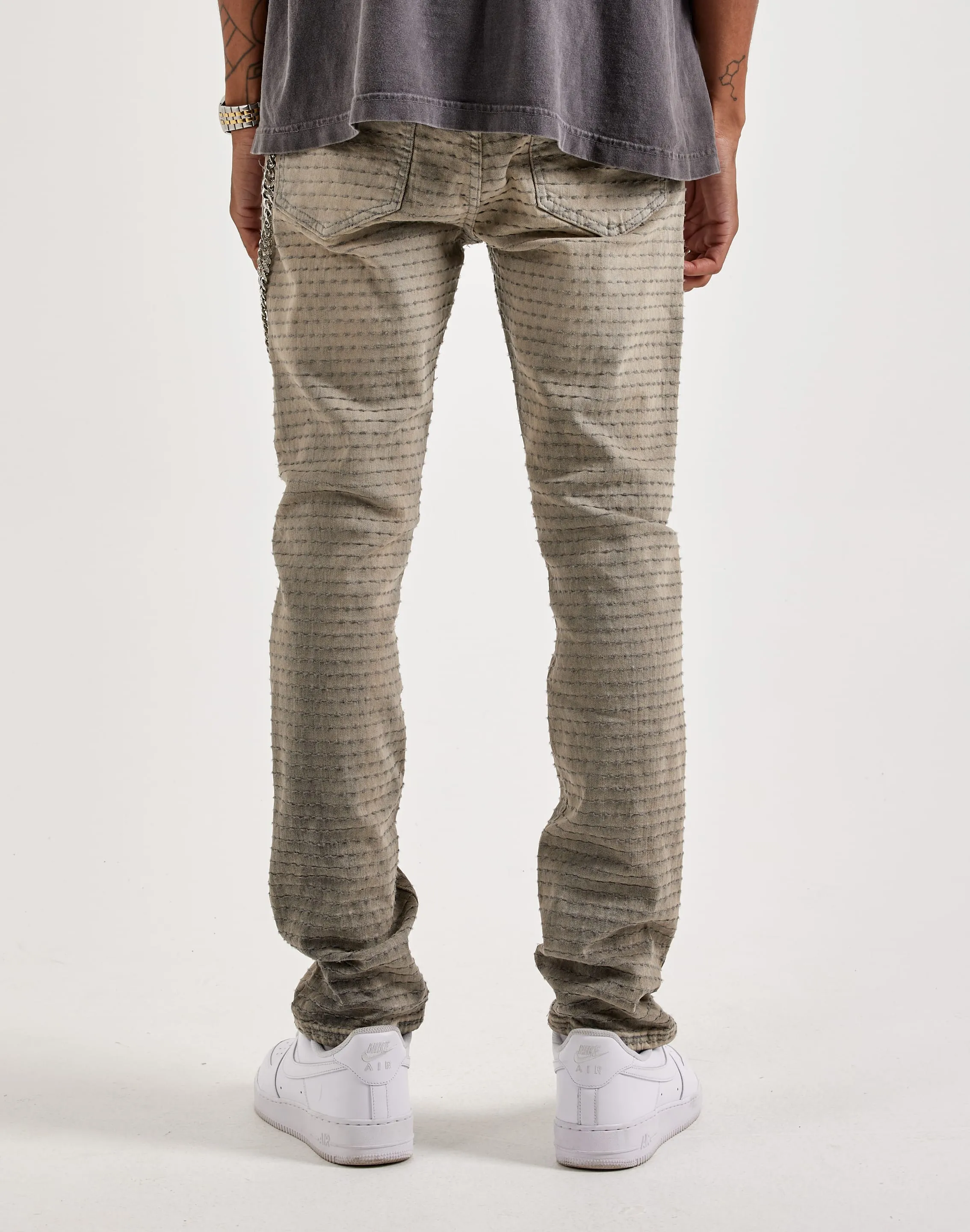 Weekend Look WAIMEA Slim Quilted Jeans