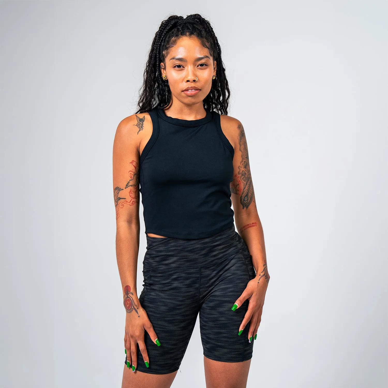 Power HW Pocket Bike Short - Womens TensionAdjustedWaistband Cool Nylon