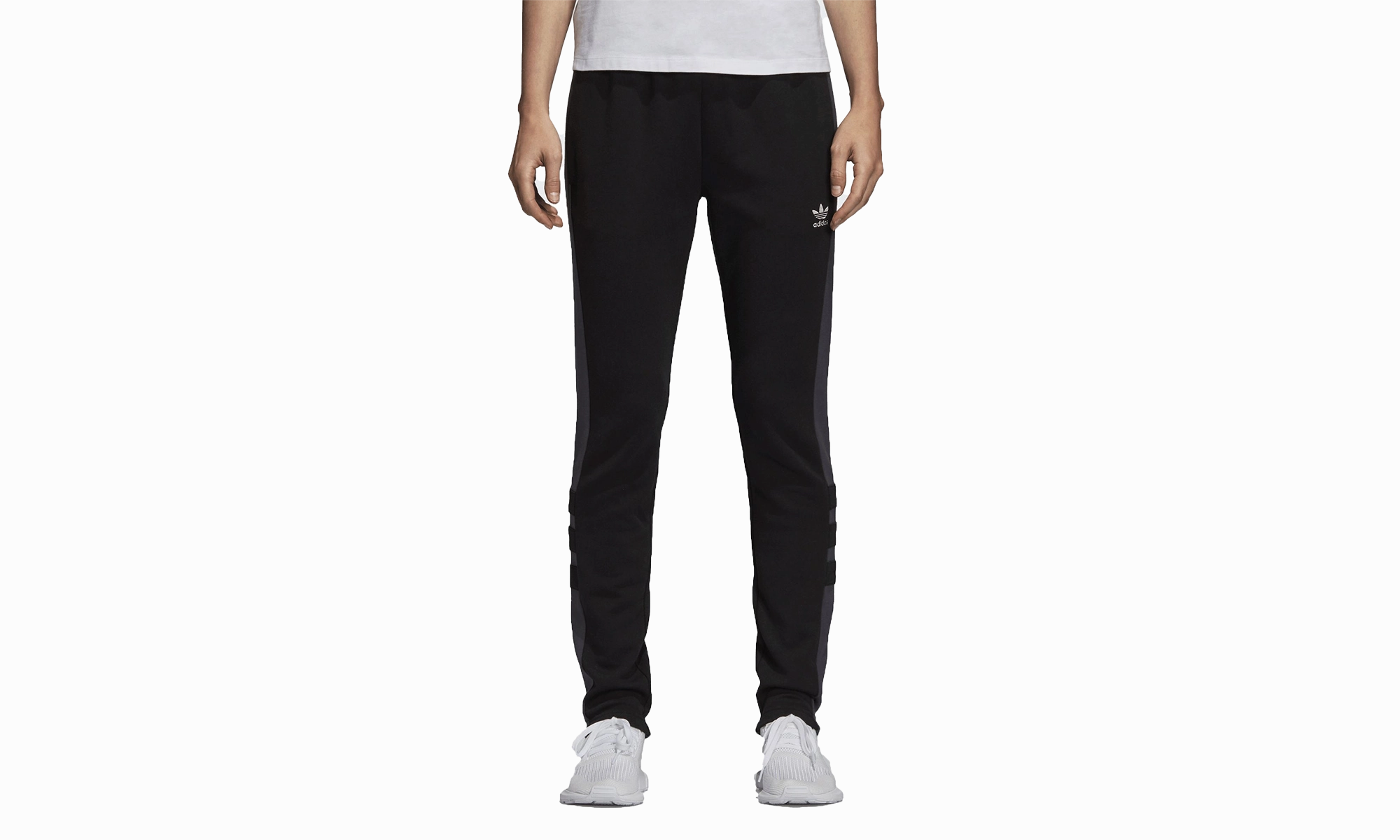 Athletic Sportswear Track Pants "Black / White" AllSeasonWear HighVisibility