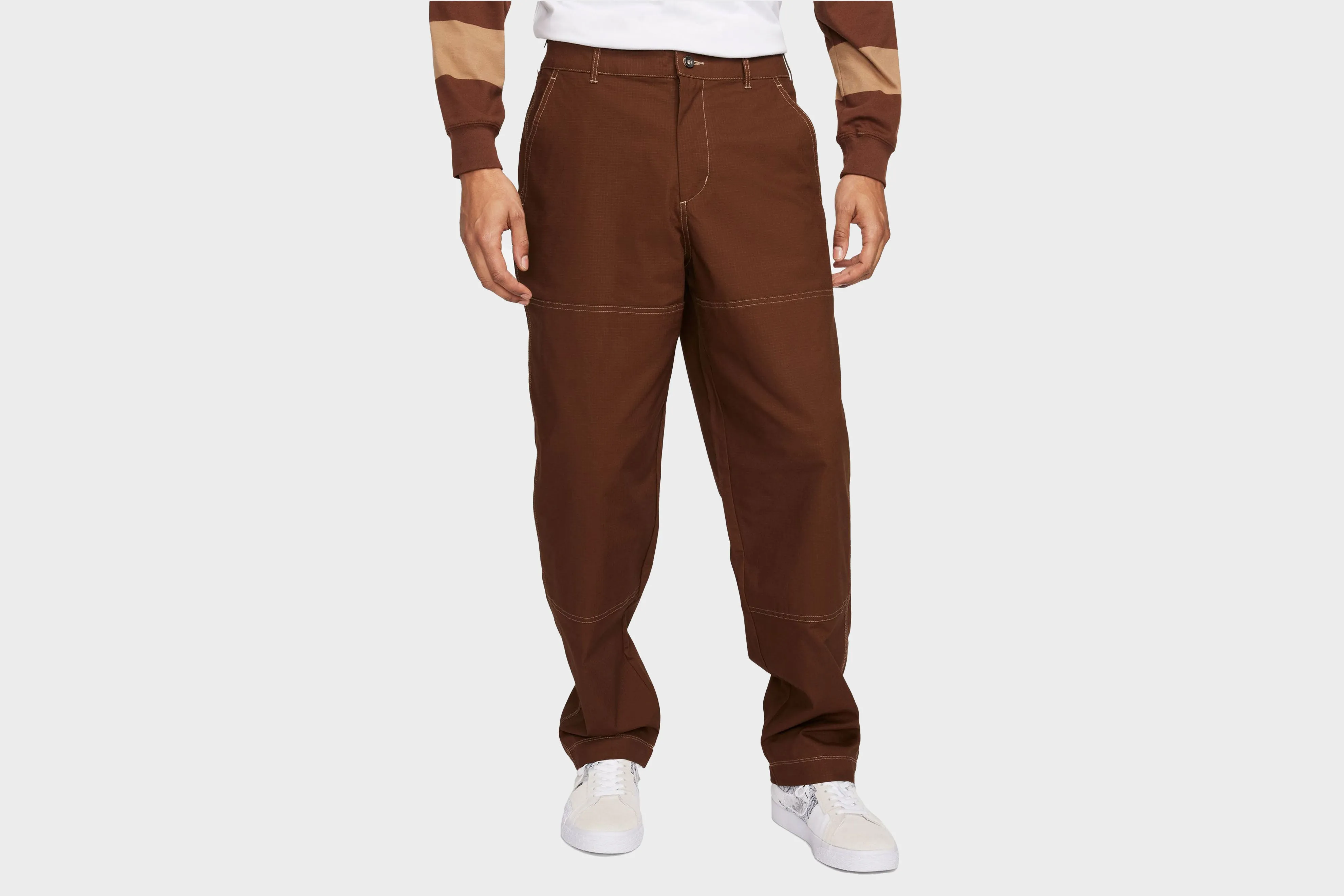 Formal Tone Nike SB Men's Double-Knee Skate Pants (Cacao Wow)