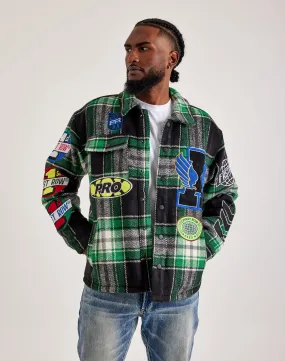NonRestrictive Cut First Row Classic Shacket