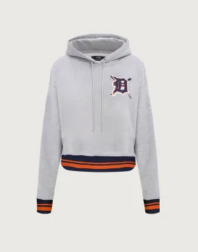 Wonder Core Quiet Charm Pro Standard MLB Detroit Tigers Mashup Rib Cropped Hoodie
