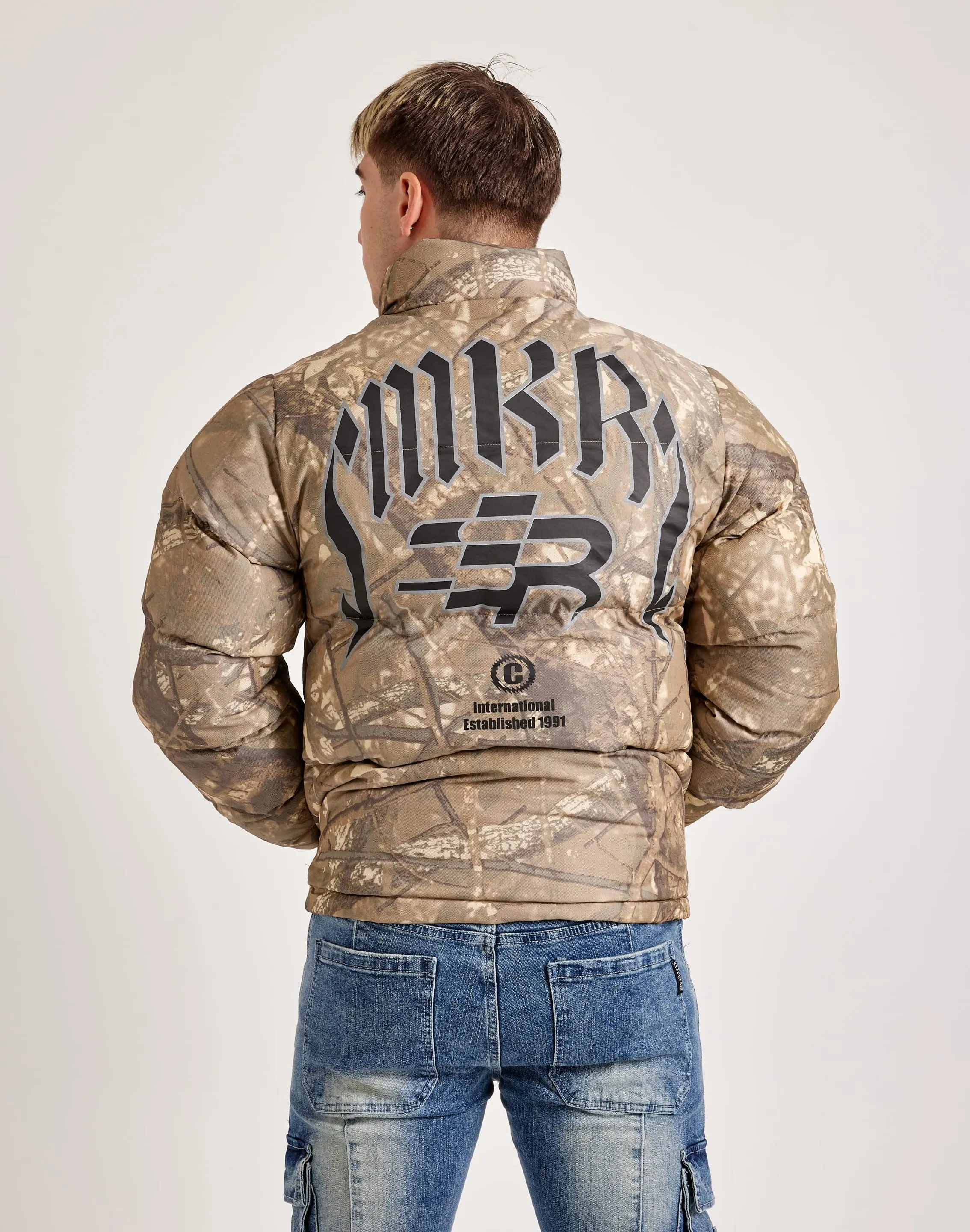 Gentle Power Design Soul Smoke Rise Puffer Jacket