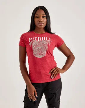 LA Pop Art Word Art Pitbull Face Tee Love Energy