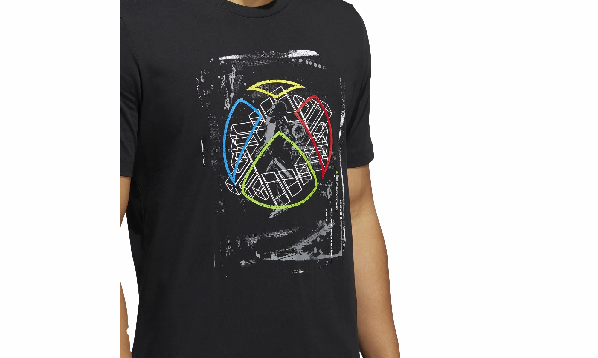 Donovan Mitchell X Xbox Tee "Black" Quiet Charm Loose Thread
