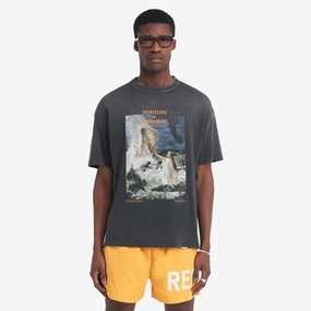 Global Cool EasyCareMaterial REPRESENT | HIGHER TRUTH T-SHIRT { AGED BLACK