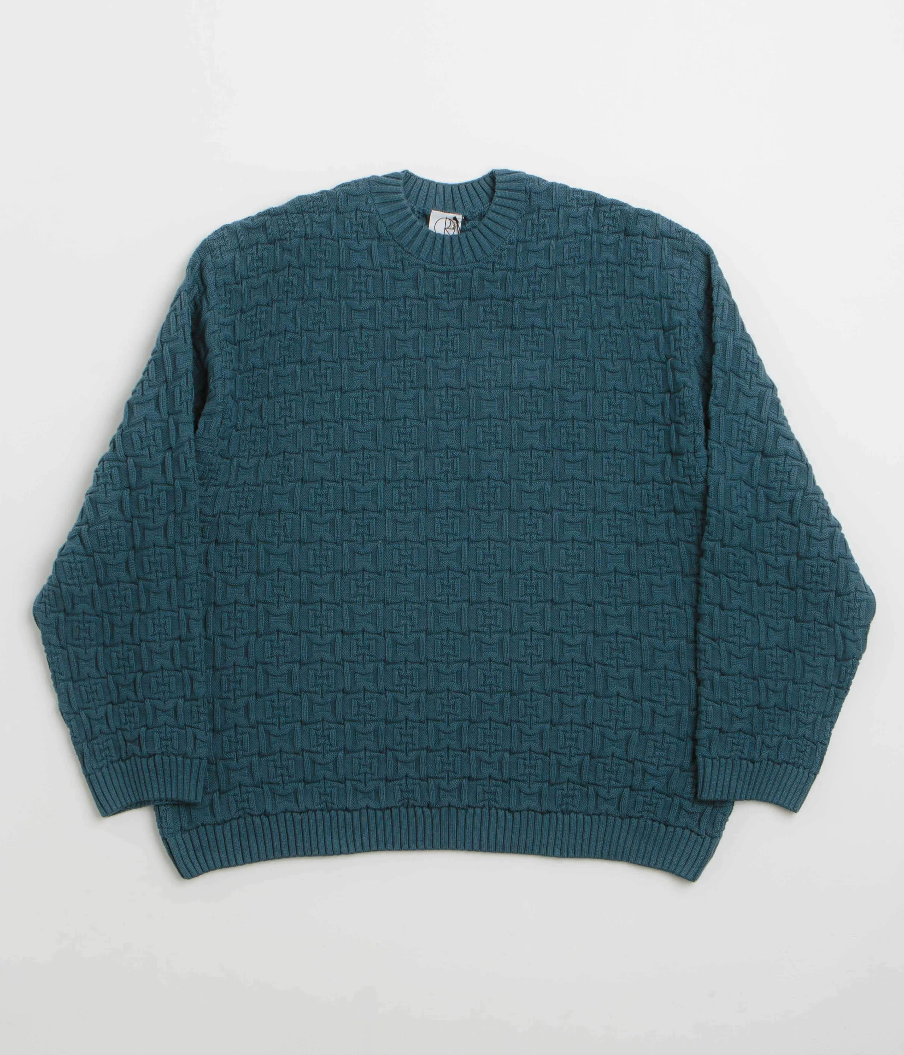 Polar Alex Sweatshirt - Petrol Blue Outdoor Wear Travel Minimal