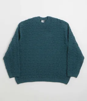 Polar Alex Sweatshirt - Petrol Blue Outdoor Wear Travel Minimal