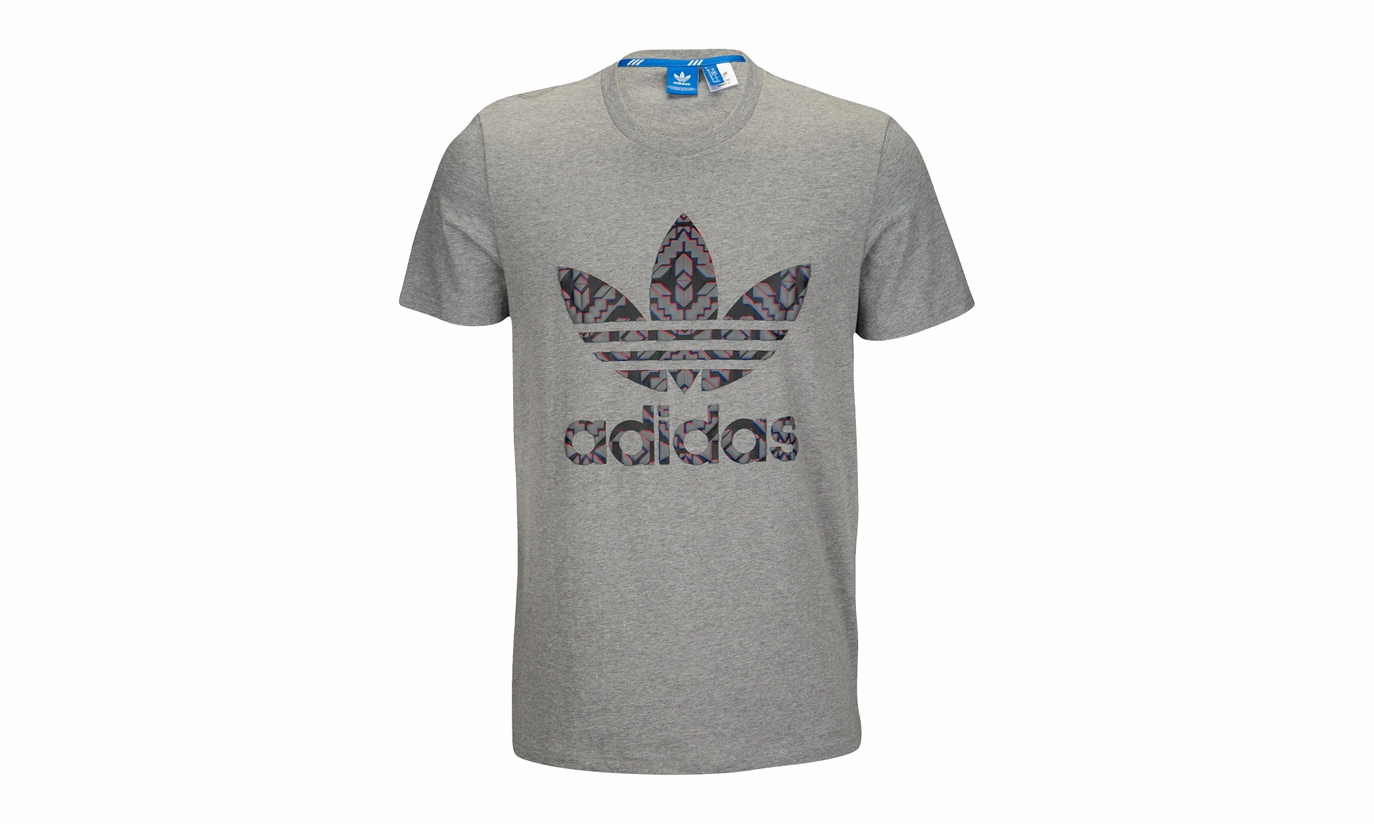 Chicago Stacked T-Shirt "Heather / Black" Thick Fiber