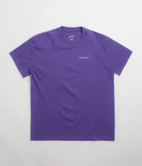 camping clothes Exclusive Last Resort AB Atlas Monogram T-Shirt - Heliotrope / White