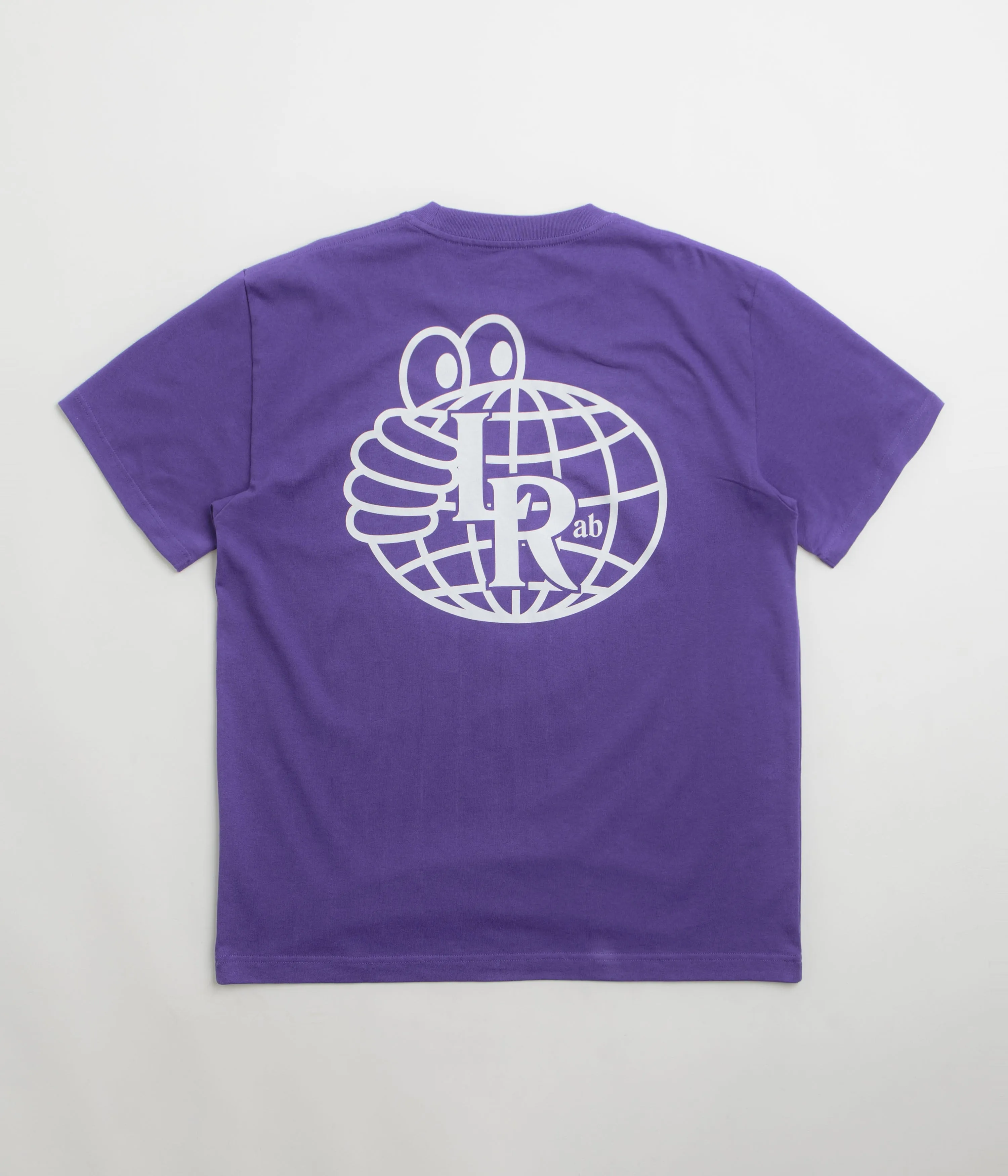 festival event Pub Last Resort AB Atlas Monogram T-Shirt - Heliotrope / White