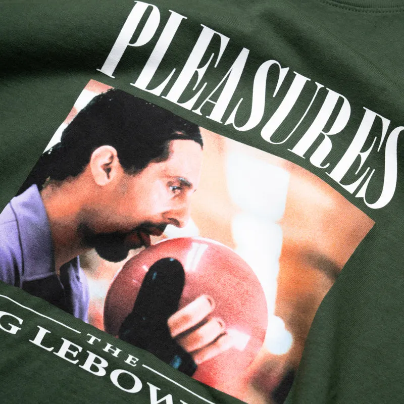 Pleasures Lick Tee - Ivy Mountainous region