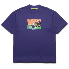 Supervsn You Can Do It Too Tee - Dusty Purple bootcut pants silhouette