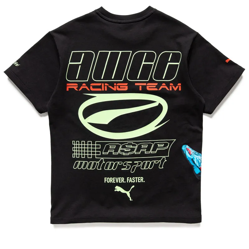 A$AP Rocky x Puma Flacko Drive Tee - Black Practical Female