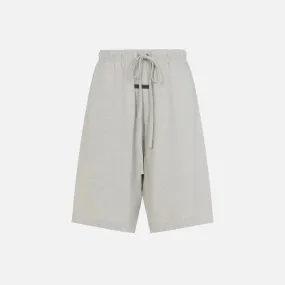 RELAXED BASKETBALL SHORT - HEATHER STONE Sky Cool