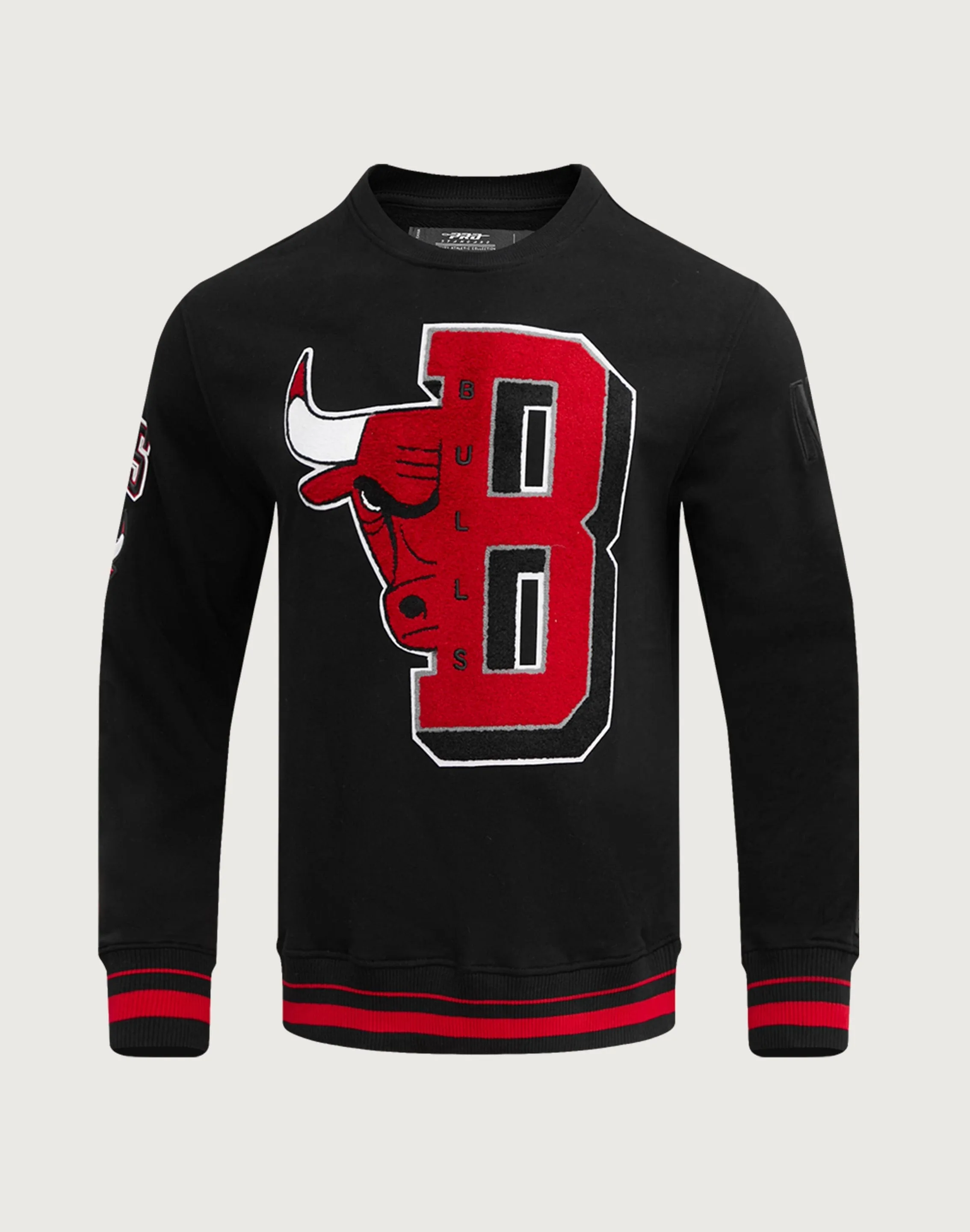 Pro Standard NBA Chicago Bulls Mashup Rib Crewneck Urban Flow Carry Ease