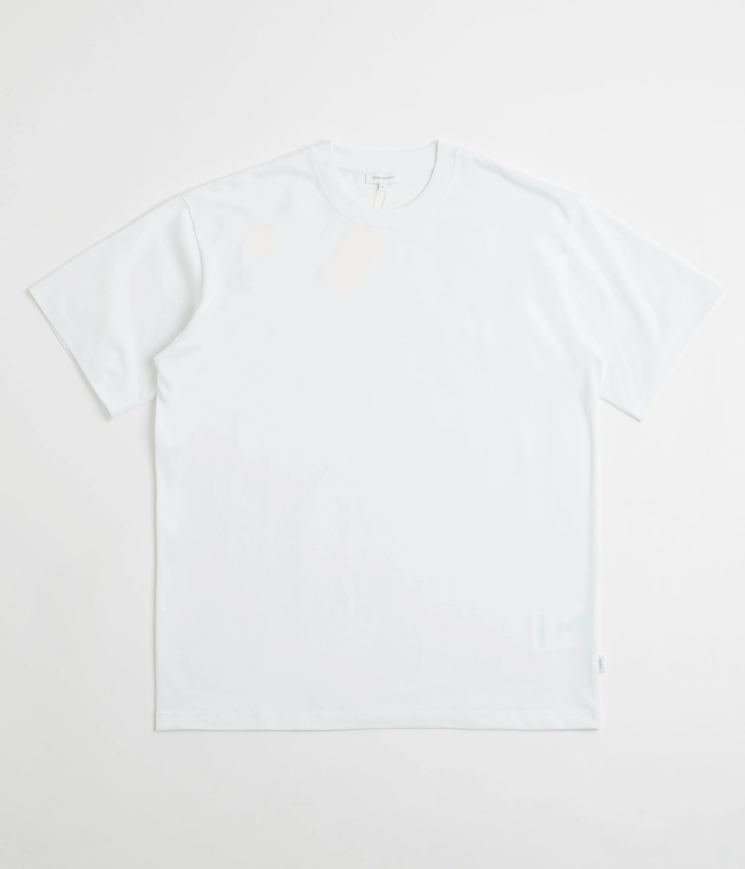 Curvy Fit Norse Projects Standard Heavy Loose T-Shirt - White