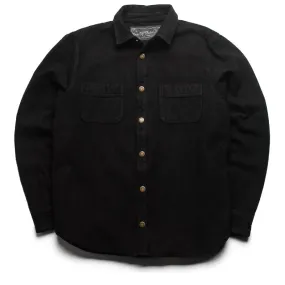 Beach Wear Non Iron Material One Of These Days Canton Overshirt - Black