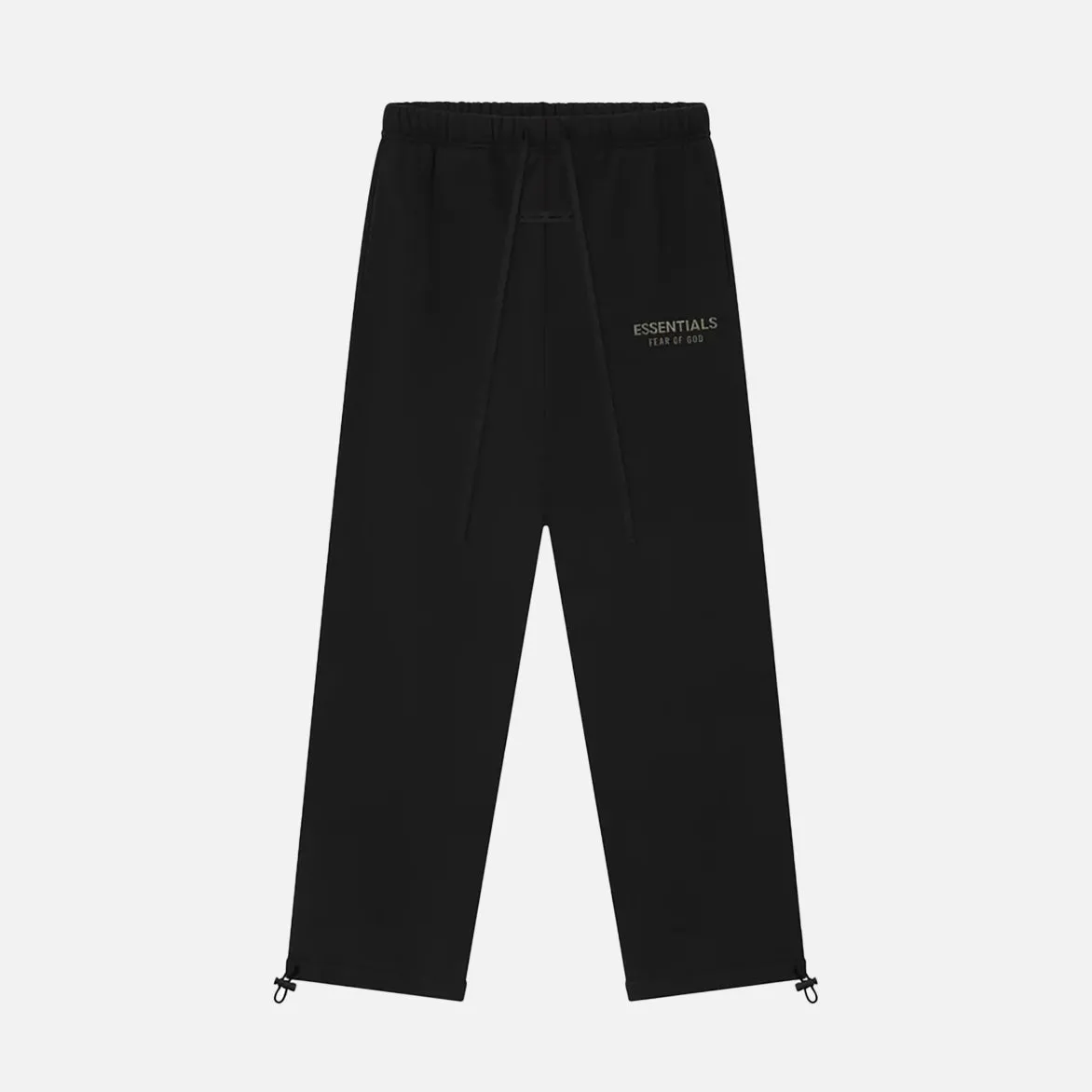 RELAXED FLEECE SWEATPANT - JET BLACK Camera Glow Art Glow