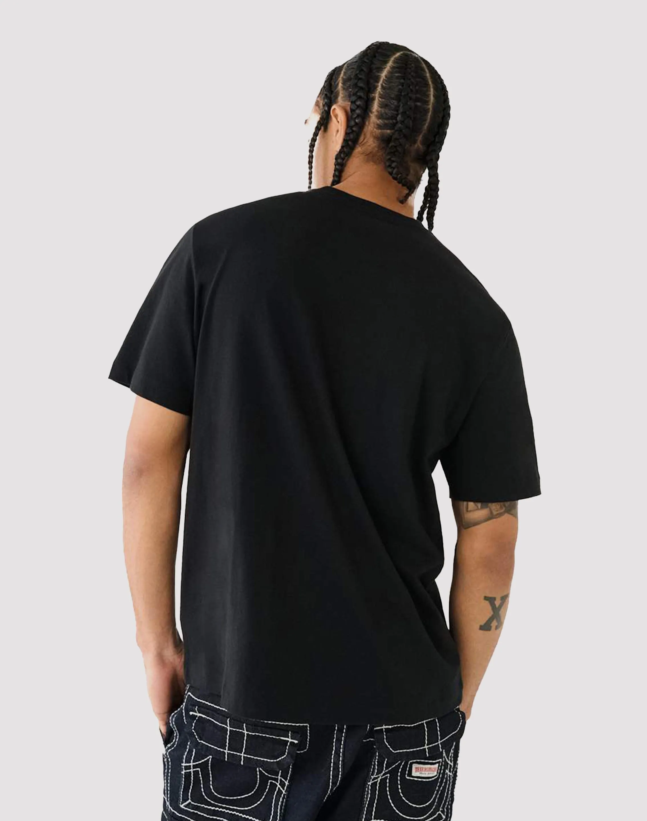 True Religion Photo Graphic Tee Happy Core EasyCareMaterial