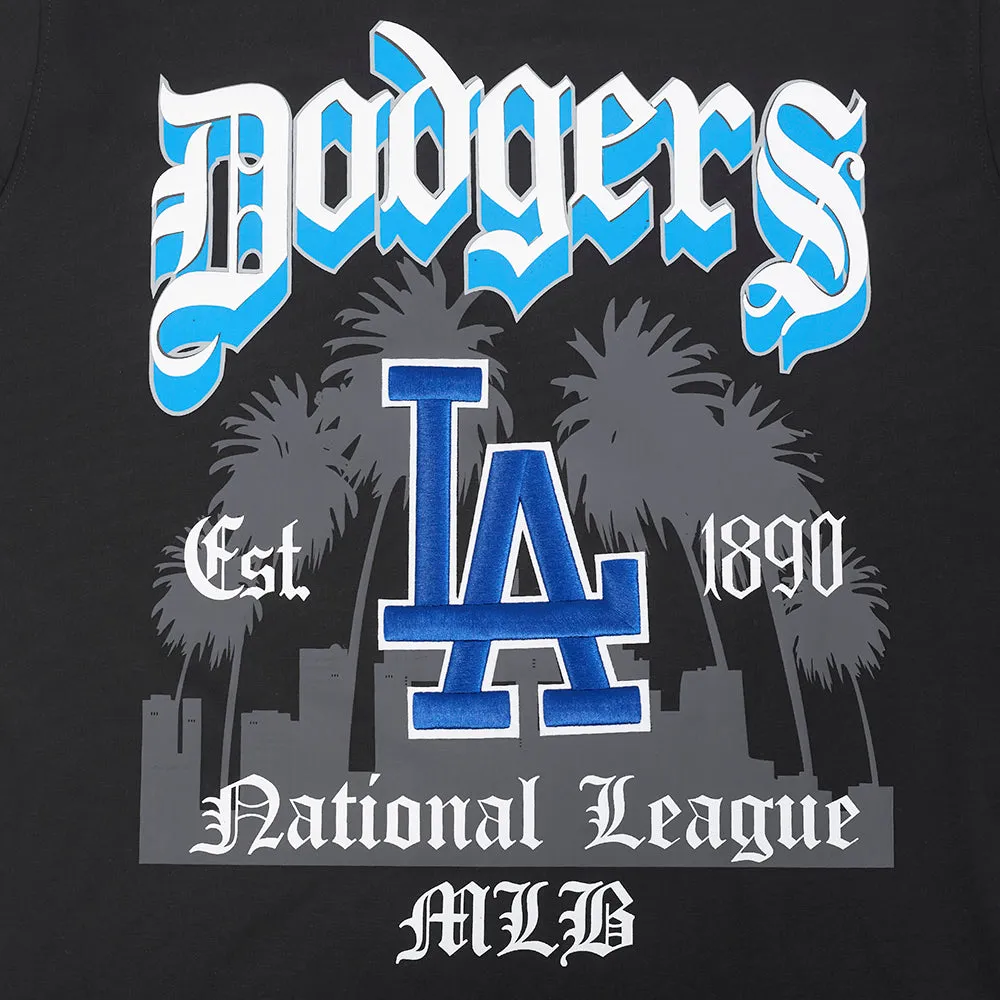 Los Angeles Dodgers Old English Tee -Mens Breathable Lining