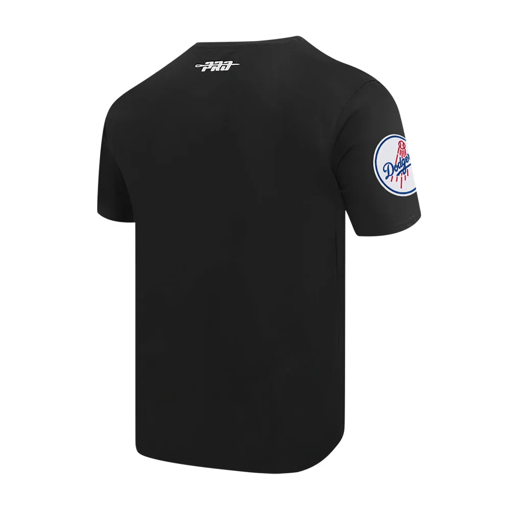 Light Wool Los Angeles Dodgers Old English Tee -Mens