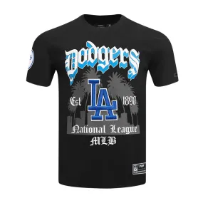 Los Angeles Dodgers Old English Tee -Mens Shimmer Core