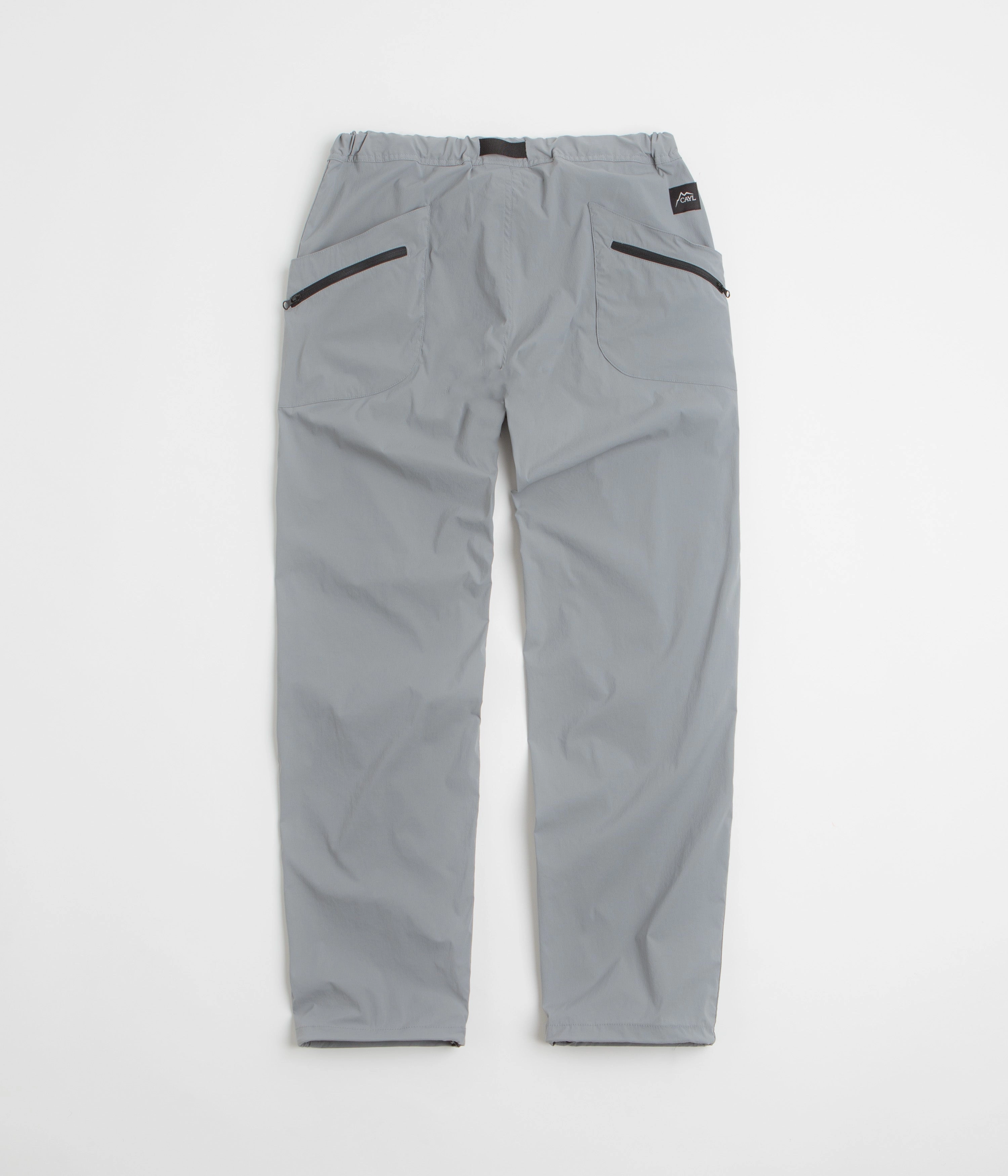 Cayl 8 Pocket Hiking Pants - Light Grey ReinforcedKnees