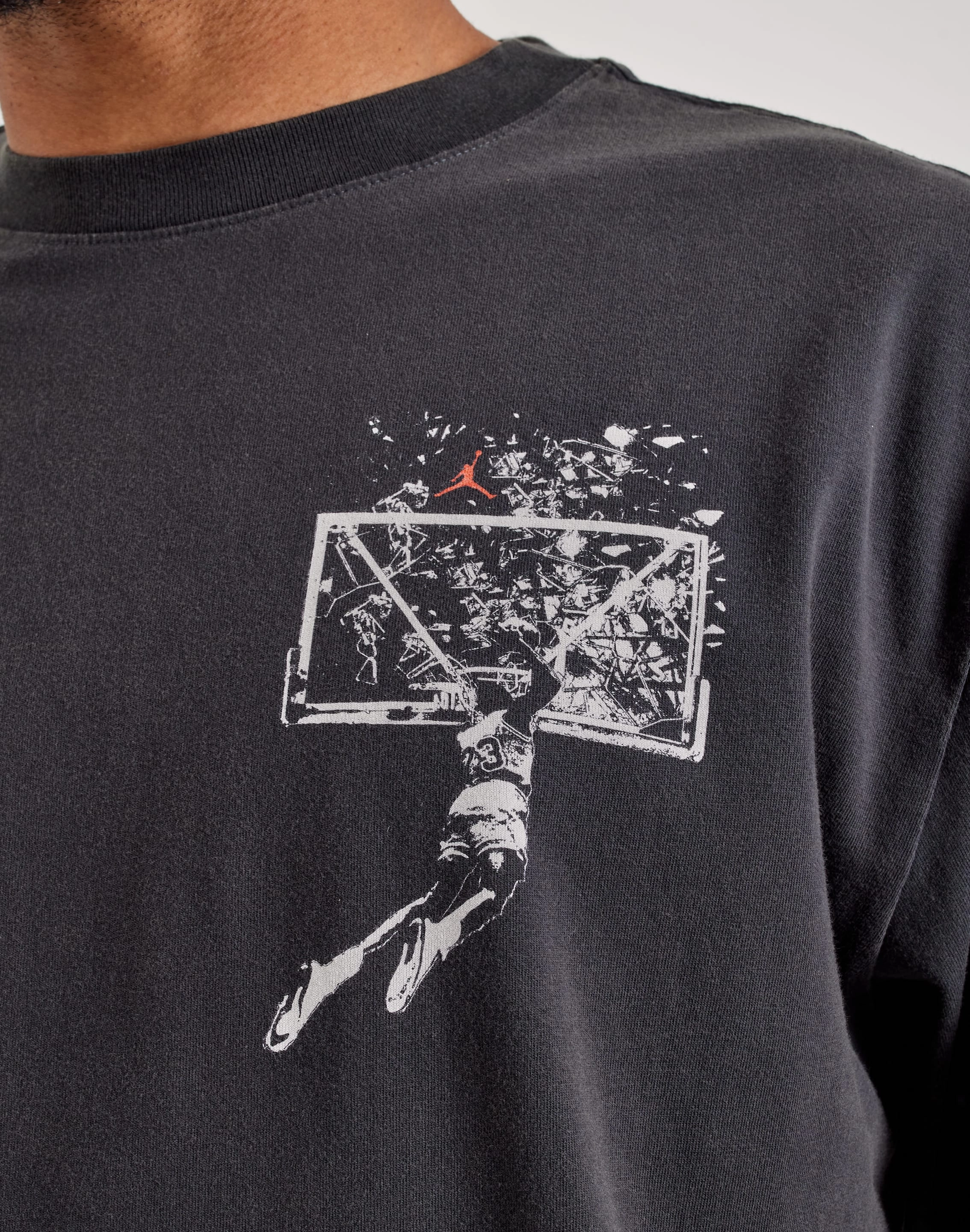 Boho Light Jordan Shattered Backboard Tee