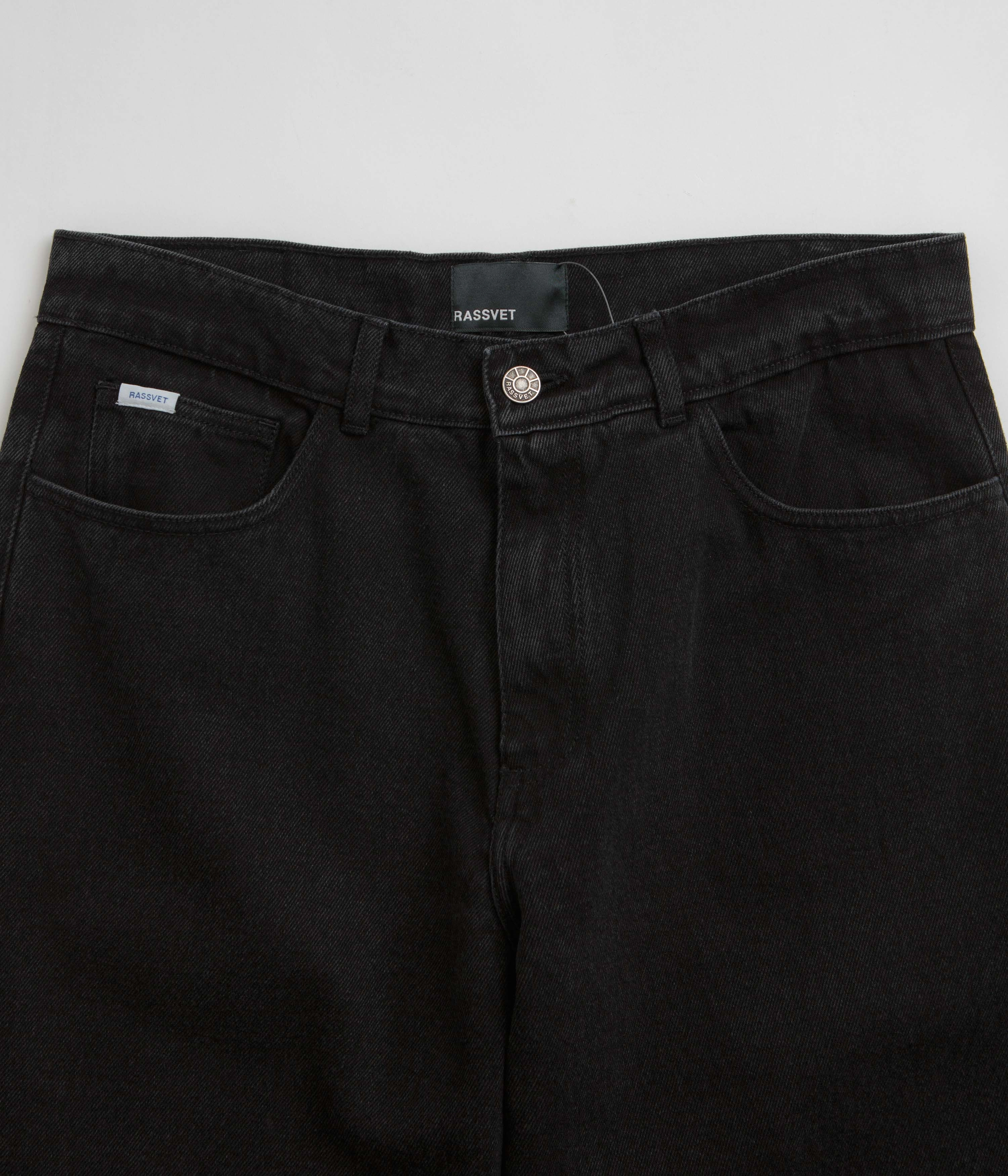 Rassvet Baggy Jeans - Black Feminine Cut