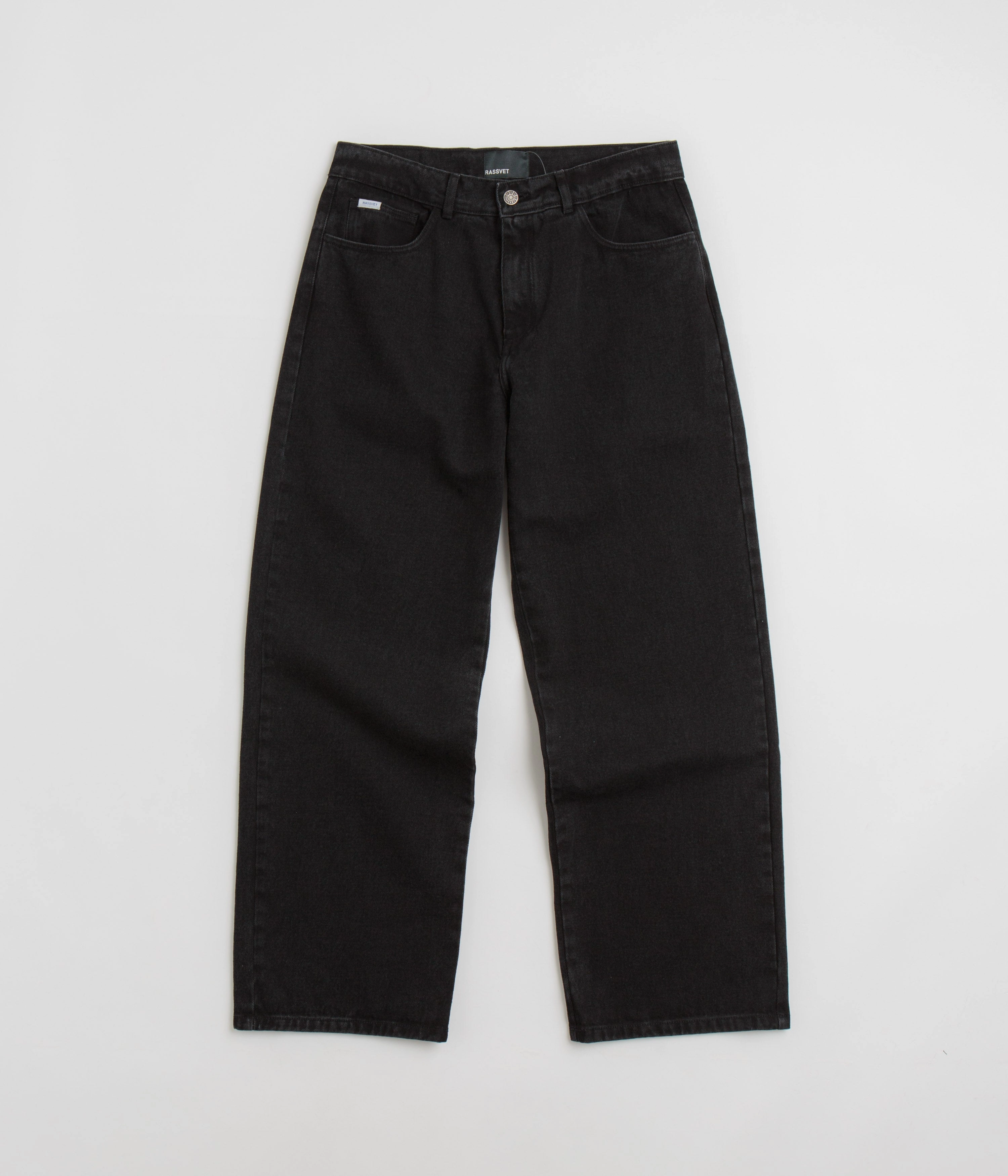 Rassvet Baggy Jeans - Black BreathableMeshLining