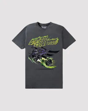 Saga Vibe Green Fit Paper Planes Ip Holdings Llc Black Crowns Tee