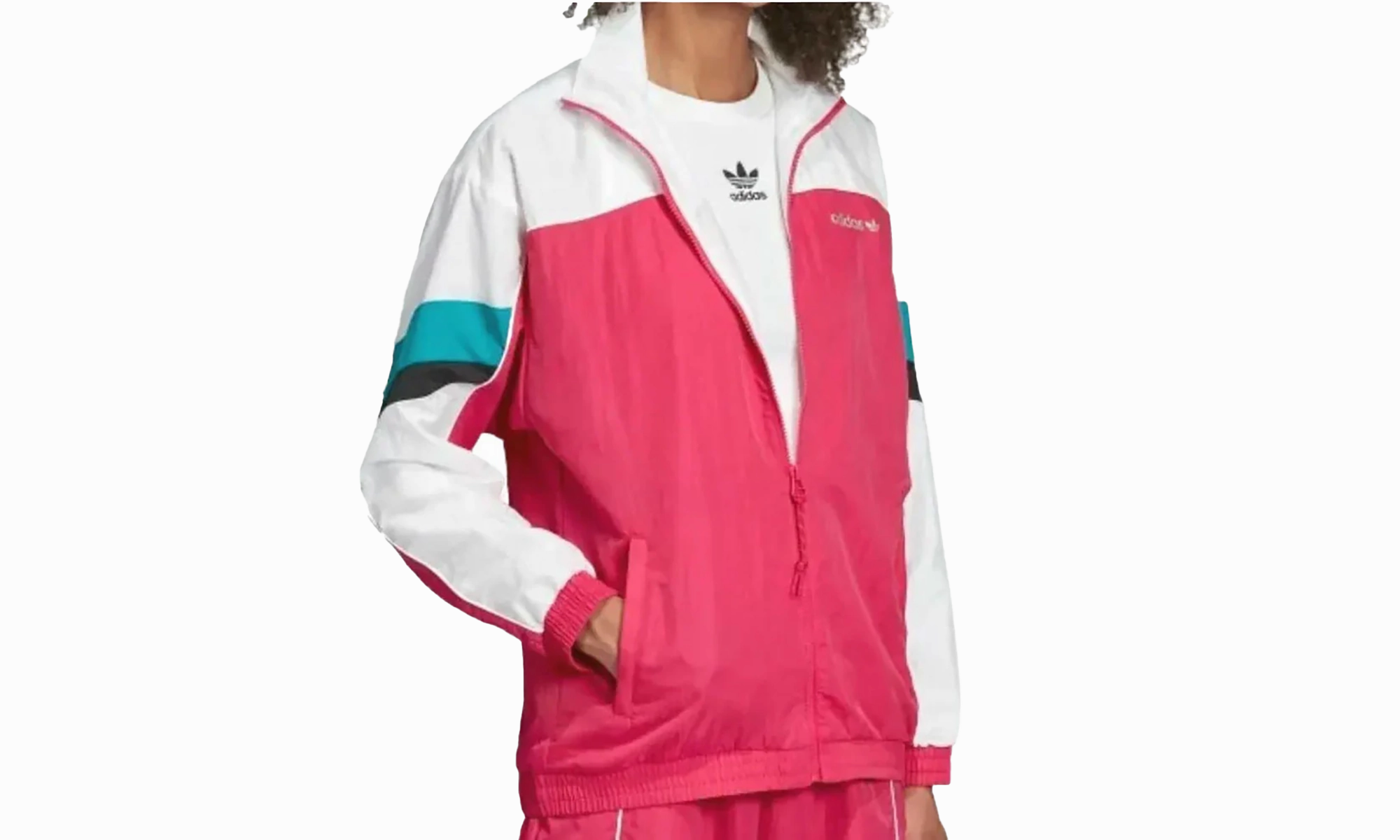 Matte Fit Track Jacket "Real Magenta"