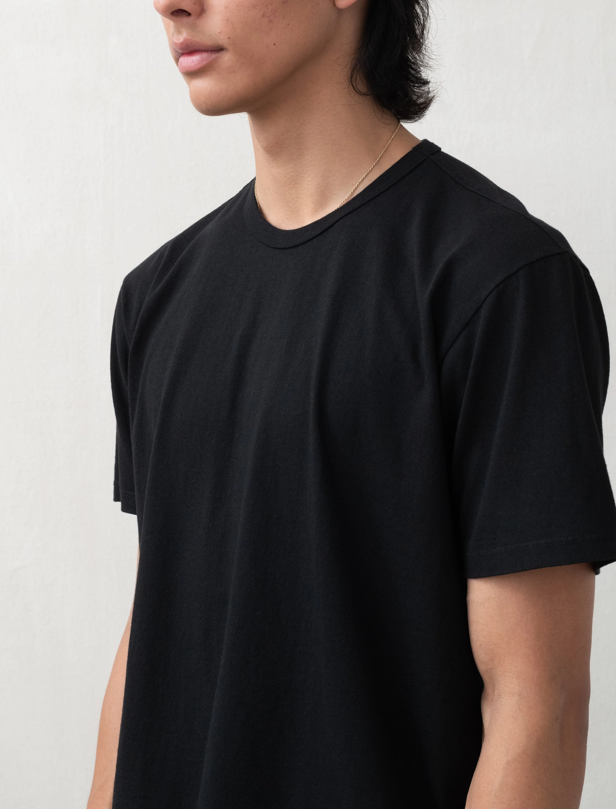 Sustainable Material Blend Microfiber Technology T-Shirt 2-Pack (Black)