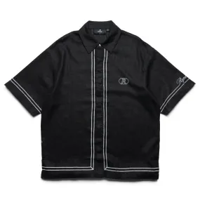 Mountain Retreat Low Maintenance Represent Border Shirt - Jet Black