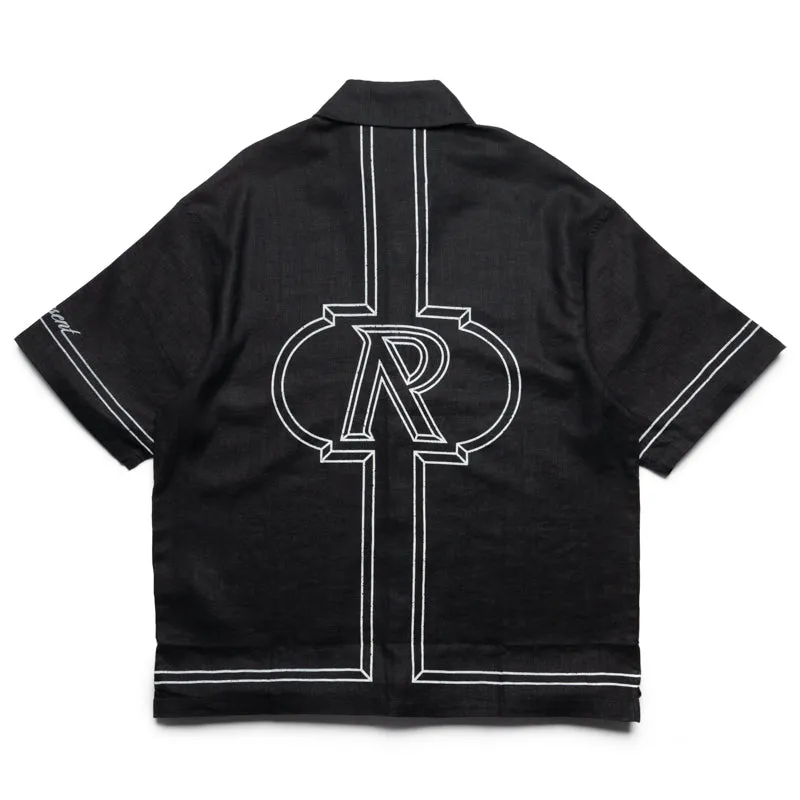 Represent Border Shirt - Jet Black Business Meeting