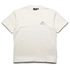 Workshop garden event Represent Grand Vintage Hand Drawn Tee - Aged White