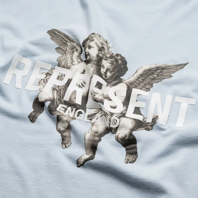 slim fit Represent Legacy Cherubs Tee - Cloud