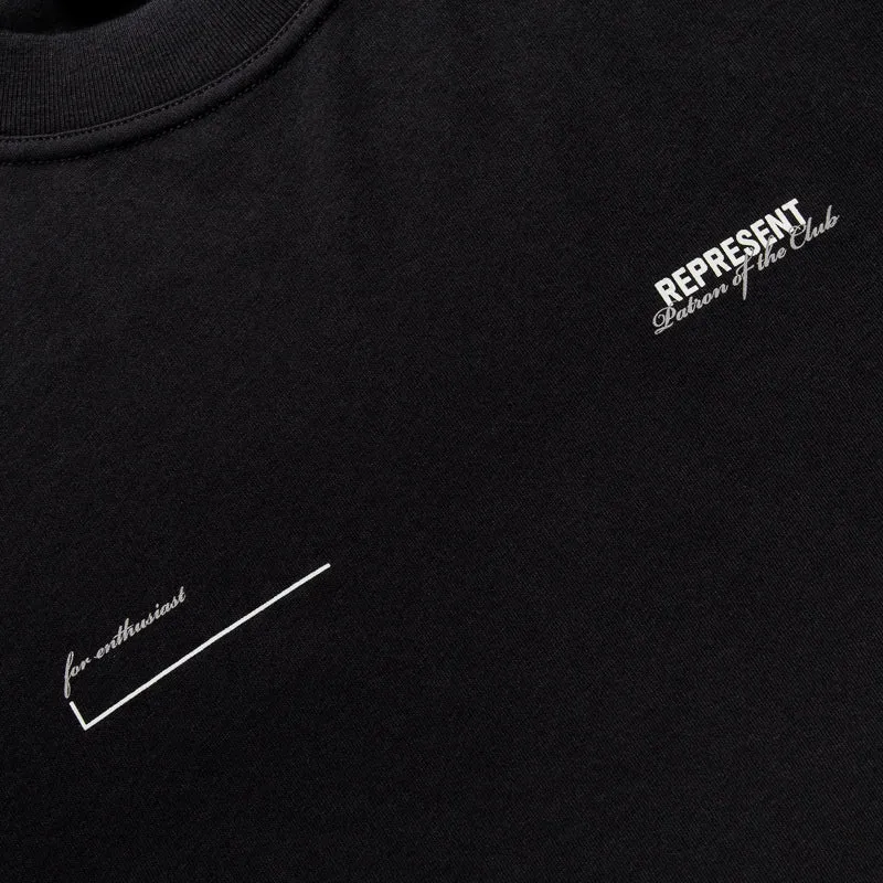 tiers Represent Patron Of The Club Tee - Black