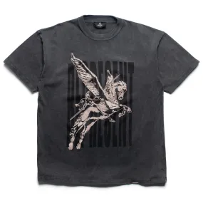 multi-piece hostel venue Represent Spirits Mascot Tee - Aged Black