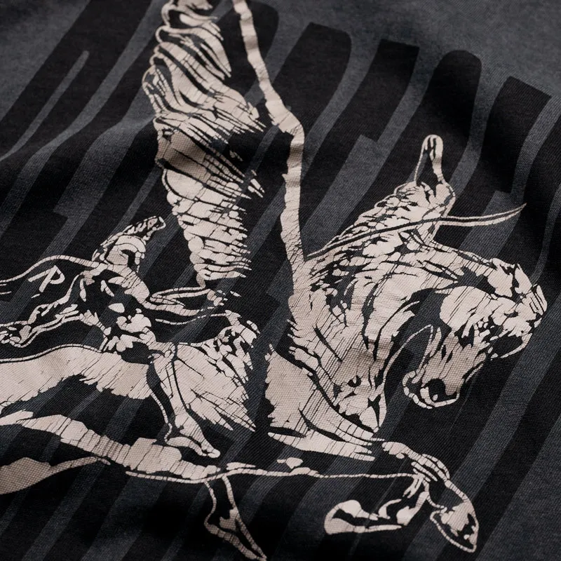 hidden details shirt silhouette Represent Spirits Mascot Tee - Aged Black