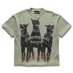 Represent Thoroughbred Tee - Khaki Resort bead