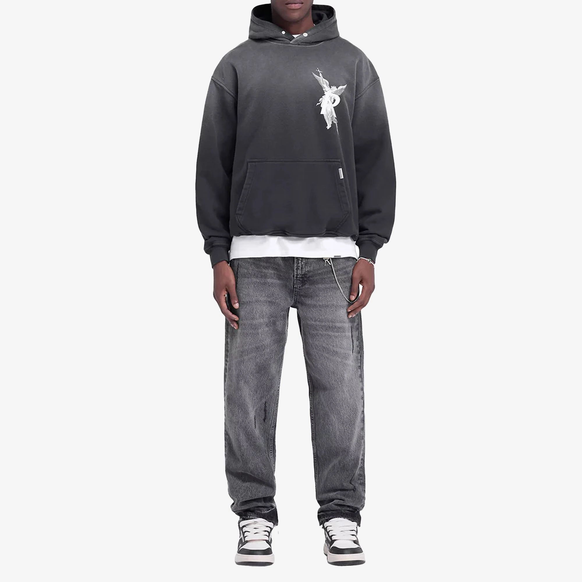 Represent | ARCHANGEL HOODIE { BLACK Flow Core